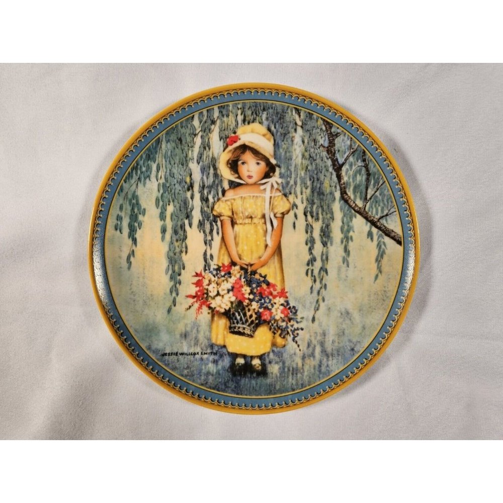 Knowles‎ 1986 Easter Plate Limited Edition Jessie Wilcox Smith - NIB (SH7U)
